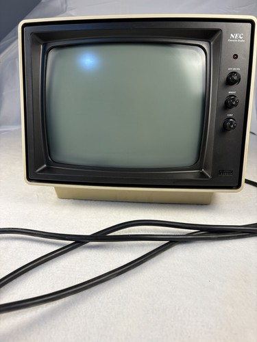Nec character display 11in - display, crt