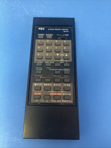 Nec d10 vcr system - rb-d10,