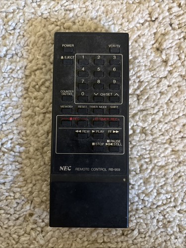 Nec remote control - remote, rb-959