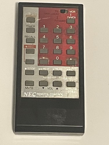 Nec 1002e vcr remote - tv,