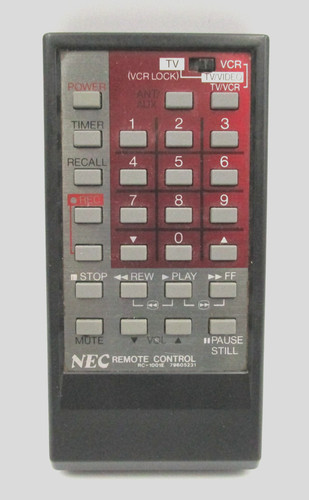 Vtg nec 1001e - vtg, vcr