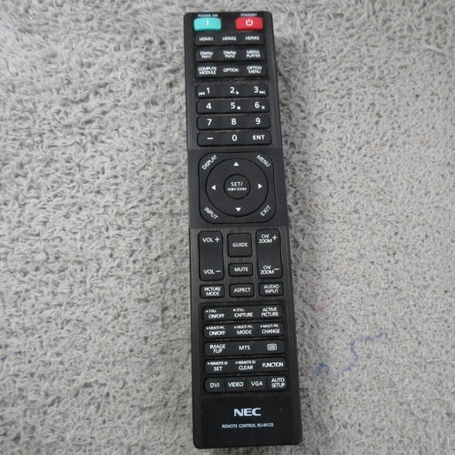 Nec m125 remote control - nec,